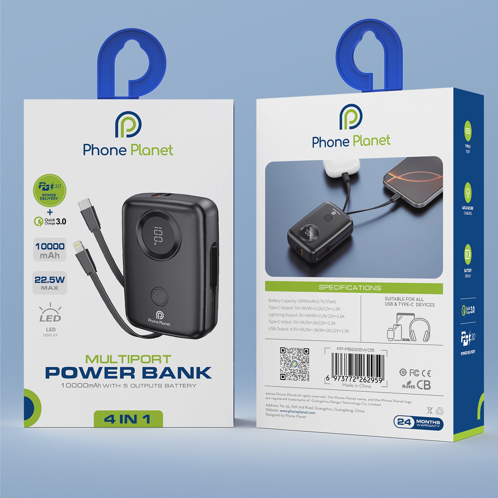 PP-PB22.5W05 22.5W PP-PB22.5W05 10000mAh - Image 8