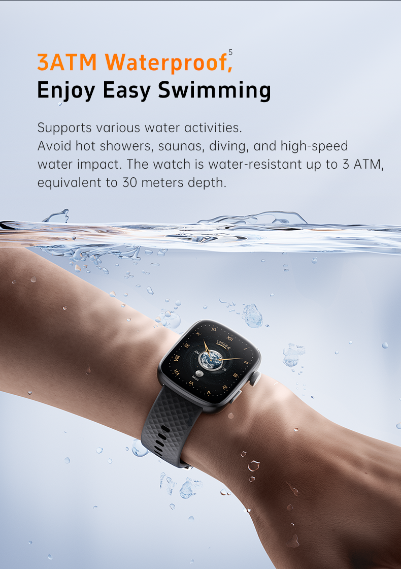 GTS8 Smart Watch 1.95” AMOLED Bluetooth Call Fitness Tracker Waterproof - Image 16