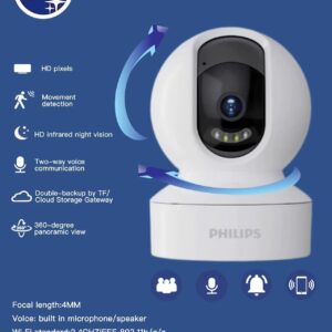 Philips Home IP Camera – 6000 Series (TAI6000W)