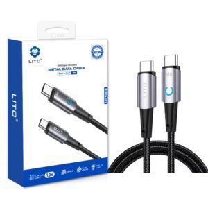 LITO LD10CC Metal Data Cable (Type-C to Type-C)